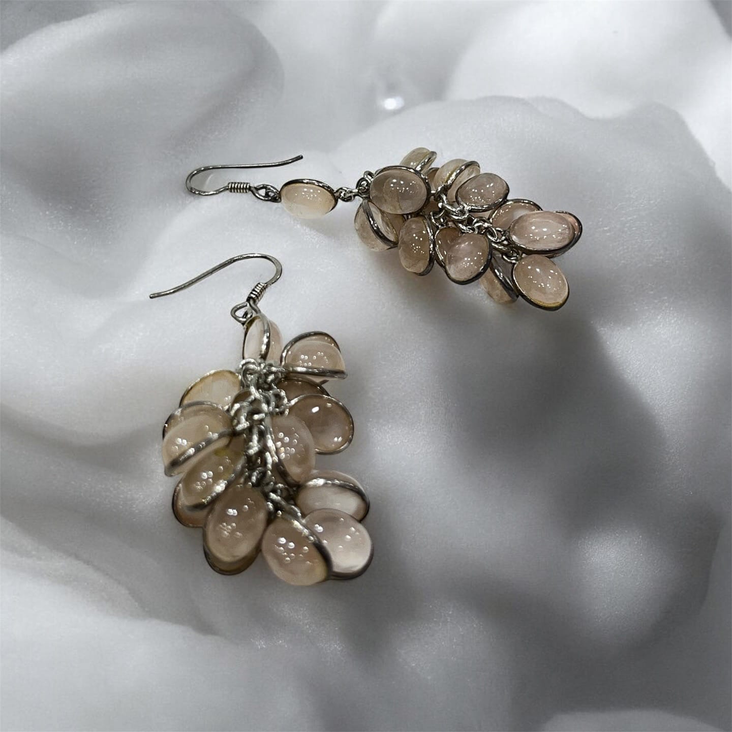 " EYE STONE EARRINGS"