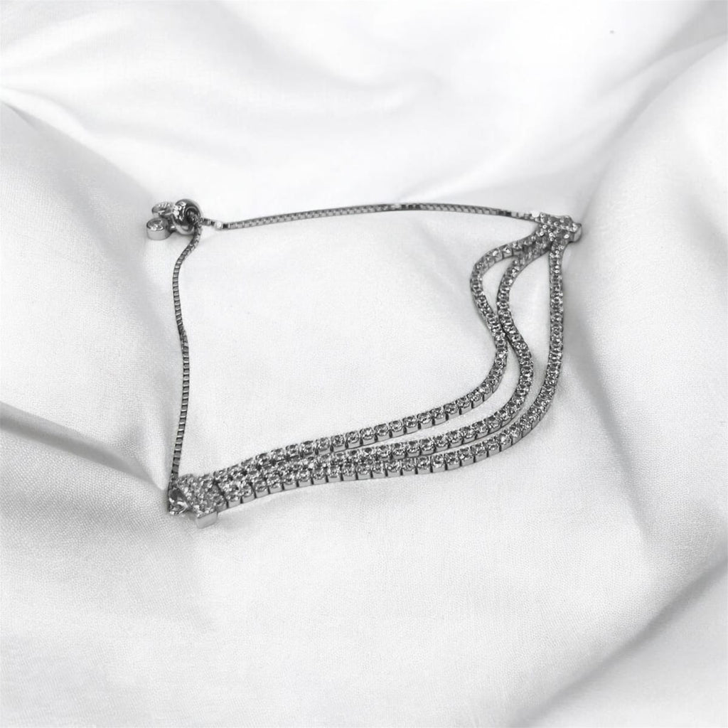"PAVE CURB BRACELET"