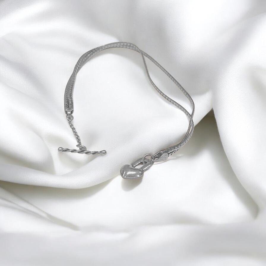 "HEART LOCK BRACELET"