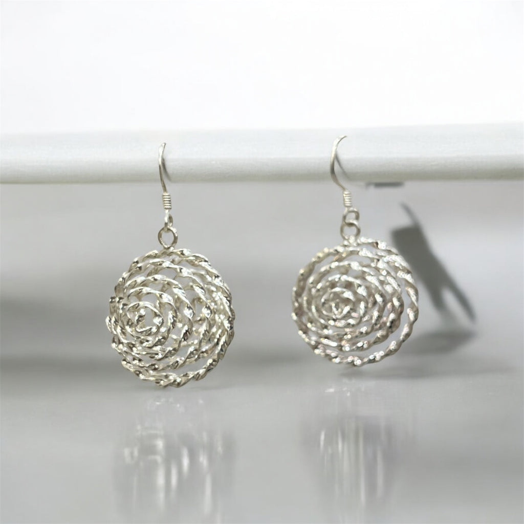 "TWISTED BLOOM EARINGS"